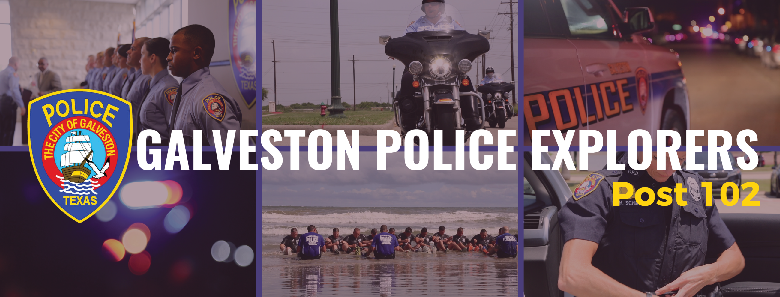Galveston Police Explorers Post 102 Collage